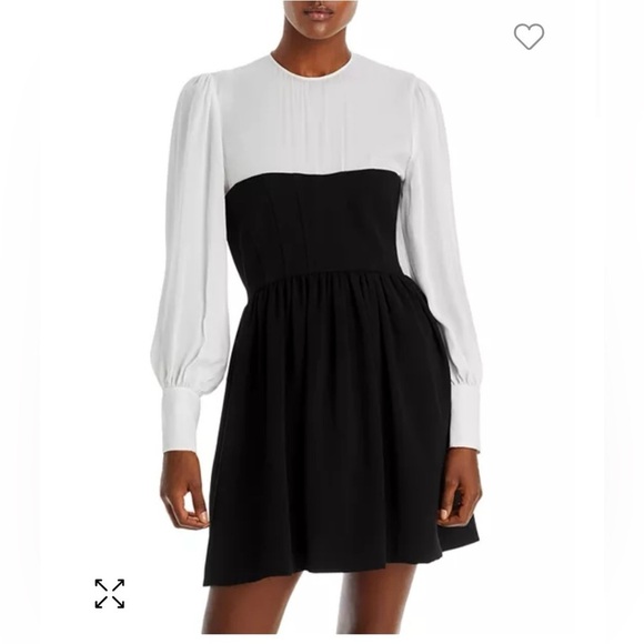 Cinq à Sept Caley Color Blocked Dress - Picture 1 of 7